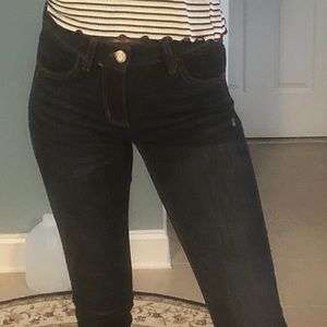 american eagle dark wash jeans